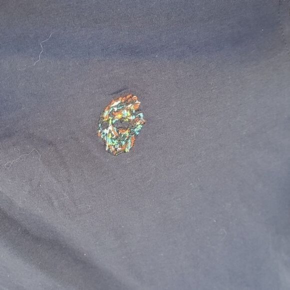 Robert Graham Stone Trail Logo Short Sleeve Navy Sz. XL Polo Golf Shirt - Picture 5 of 16